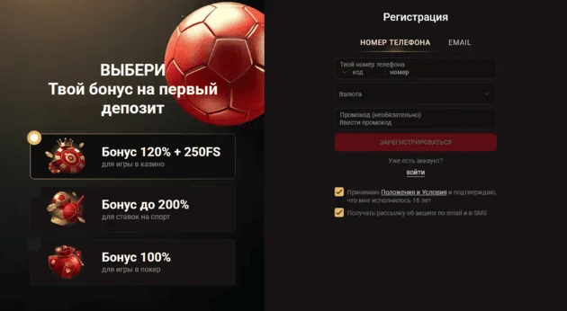 Welcome bonus offer at the Pinco Ukraine online casino Welcome bonus offer at the Pinco Ukraine online casino